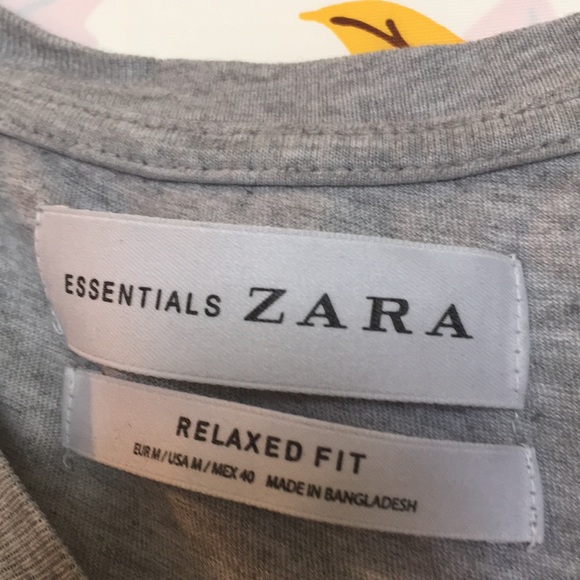 Lot of 2 Man's Shirts American Rag Zara - Picture 2 of 4